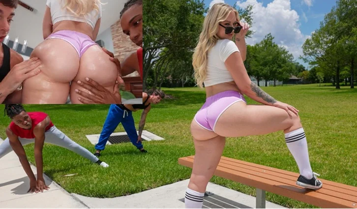 Bangbros – Four-Hands Double Dick Ass Massage/ Lucky Kay